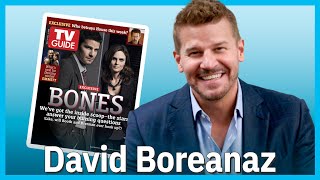 BONES David Boreanaz remembers Booth amp Brennan early days amp classic TV Guide Mag cover  TV Insider [upl. by Henryetta247]