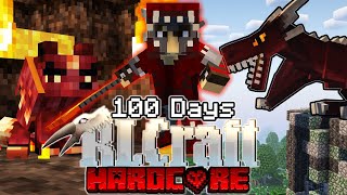 Surviving 100 Days in HARDCORE RLCRAFT [upl. by Morgan]