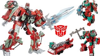 Transformers Generations Combiner Wars VICTORION Pyra Magna and Dust Up Robots Episode 1 Toys [upl. by Eniledam655]