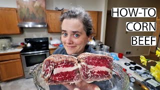 HowTo Corn Beef  Making Corned Beef With Curing Salt  Fermented Homestead [upl. by Ennoira624]