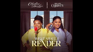 Celestine Donkor  What shall I render ft Obaapa Christy [upl. by Llennyl]