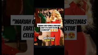 quotMariah Carey Brings Christmas Early to LA with Festive Celebrationquot mariahcarey shorts christmas [upl. by Armilda]