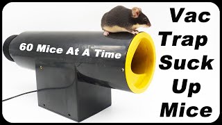 New Vac Rat Trap Sucks Up 14 Mice In 1 Weekend Amazing New Mouse Trap Mousetrap Monday  Rat Vac [upl. by Tham]