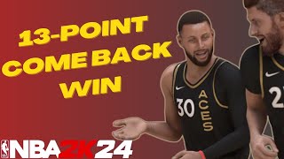 Shooter turns ICE COLD When falling in love with the 3 goes terribly wrong  NBA 2K24 Salary Cap [upl. by Remark442]