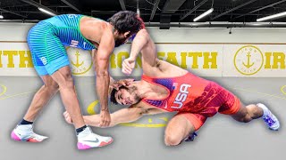 Low Single  Wrestling Moves [upl. by Melgar]