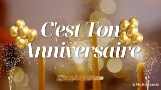 quotCest Ton Anniversairequot French song for beginners [upl. by Artaed]