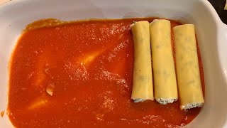 Cannelloni au brocciu Recette Corse [upl. by Ttam]