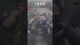 The Normandy Landings 1944  4K 60fps  colorized history colorizedhistory [upl. by Merriam573]