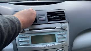 20072011 Toyota Camry Android Stereo installation [upl. by Nafis]