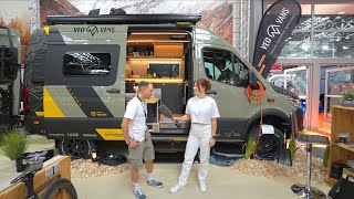 Männer aus Erfurt bauen absolutes Mega Traum Wohnmobil Kastenwagen Design 2024 Veo Vans Teil 1 [upl. by Airotkiv]