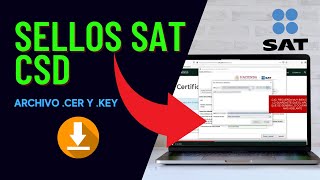 Cómo generar tu CERTIFICADO DE SELLOS FISCALES CSD 📄 Para FACTURAR SAT 2021  Archivo CER y KEY [upl. by Anayit]