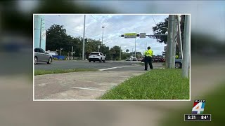 Police presence picks up near Mayport Road school zones after child hit by vehicle [upl. by Eyahs415]