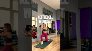 KETTLEBELL WORKOUT 40 sec on 15sec off 4 ROUNS workout gymshark athlete functionaltraining gym [upl. by Estrellita978]