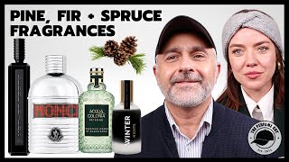 Top 20 PINE FIR amp SPRUCE Fragrances  Smell Like A Pine Forest W Jessica [upl. by Starlin987]