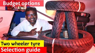 Two Wheeler Tyre Selection guide  Budget options  MRF tyres explained  Birlas Parvai [upl. by Marijn]