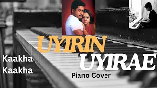 uyirin uyire song piano cover  Kaakha Kaakha  Harris jayaraj  Suriya  Music Blossom [upl. by Joaquin284]