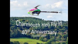 Charmouth Heli Fly In  40th Anniversary  October 2024 [upl. by Yeo]