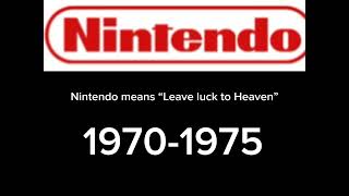 Nintendo Logo Evolution 18892024 [upl. by Hiltner]