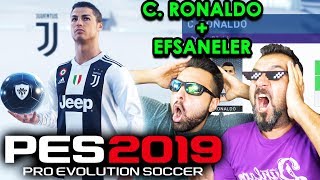 ŞOK OLDUK C RONALDO VE EFSANE İSİMLER ÇIKTI  PES 2019 TOP AÇILIMI [upl. by Adneram]