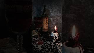 Vampiric Appetizer  Candle Melting Timelapse  Wax amp Wick Wonders candleambience horror [upl. by Larred]