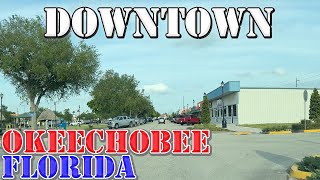 Okeechobee  Florida  4K Downtown Drive [upl. by Bud]