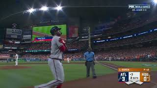 Jorge Soler CRUSHES 3Run Home Run To Give Braves The Lead  Braves vs Astros Game 6 [upl. by Ahtiek204]