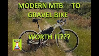 Modern 29er MTB to Gravel bike  is it good [upl. by Enovi]