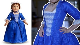 I FINALLY made Felicitys Blue Dress The one that got me into historical costuming [upl. by Dredi]