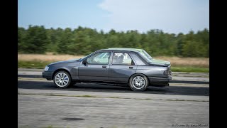 Ford Sierra V8 Turbo M62B42 E85 Widebody  Drag Race  1113  219kph [upl. by Safier758]