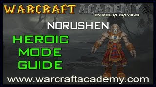 Norushen Heroic Guide  Siege of Orgrimmar  Warcraft Academy [upl. by Nylehtak4]