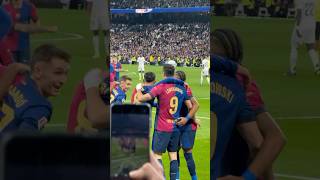 Lewandowski goal vs Real Madrid LIVE 🔥 football lewandowski barcelona realmadrid [upl. by Broeder]