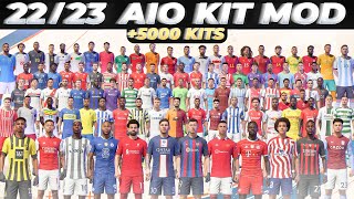 2223 Kits AIO V15 Mod For FIFA 22  5000 Kits  World Cup Kits  Alternative Kits  TU17 [upl. by Alvina119]