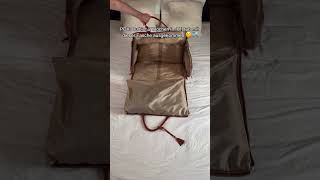 Nie wieder Koffer abgeben 🤫✈️ tasche reisen handgepäck fashion [upl. by Hsirrehc]