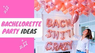 Bachelorette Party Decoration Ideas DIY  EASY  Bachelorette Weekend Ideas [upl. by Heigho]