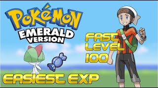 INSANE LEVELING METHOD EASY LV 100 POKEMON EMERALD PASSIVE LEVELING GUIDE  FAST amp EASY NO CHEATS [upl. by Ativ543]