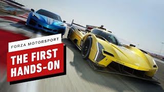 Forza Motorsport The First HandsOn Preview [upl. by Fogg]