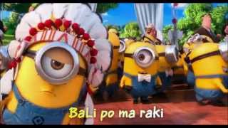 Minions Song  YMCA with Lyrics amp full video clips [upl. by Ynohtn]