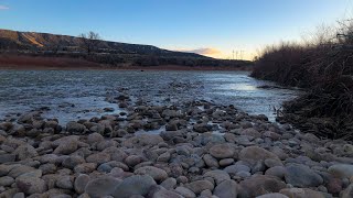 Rockhounding Colorado River in Parachute Using UvBeast at Night [upl. by Reiter]