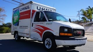 10 U Haul Video Review Rental Box Van Truck Moving Cargo  What You Get [upl. by Goar55]