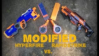 Modified Nerf Hyperfire Vs Nosferatu Rapidstrike [upl. by Massingill]