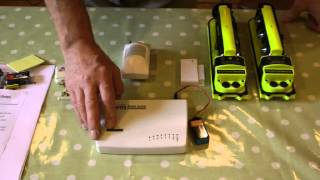 HG Security GSM Alarm system Set Up Tutorial [upl. by Aicnarf522]