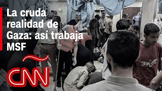 quotTrabajamos en Gaza sabiendo que en cualquier momento nos podían matarquot dice integrante de MSF [upl. by Cutter474]