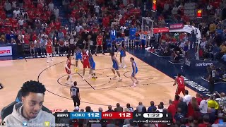 FlightReacts To THUNDER at PELICANS  ATTPlayIn  FULL GAME HIGHLIGHTS  April 12 2023 [upl. by Dafodil]