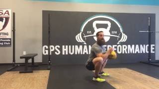 Kettlebell Hip Opener  GPS Human Performance [upl. by Eilata]