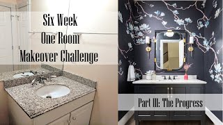 How to Safely Remove Bathroom Mirror Clips  2021 Bathroom Transformation  Part 3  Mindful Gray [upl. by Selim]