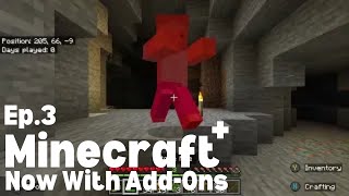 Minecraft with AddOns Ep3  A New Start [upl. by Derej]