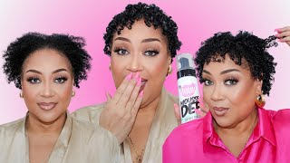 Reviving Fine Thin Hair The Doux Mousse Def Texture Foam Review Traction Alopecia [upl. by Naujuj]