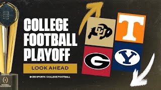 CFP Rankings Lookahead Week 13 Oregon SURVIVES Georgia poised to leap after win vs Tennessee [upl. by Witherspoon]