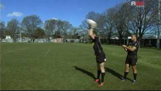 R80 Rugby Lineout Throwing Training Skills [upl. by Enobe]