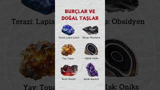 ✨ Burcunuza Uygun Doğal Taşlar 💎 [upl. by Kennett710]